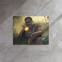 Smoke's Revenge metal print