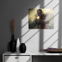 Smoke's Revenge metal print