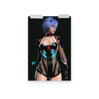 Rei Ayanami Print 12x18