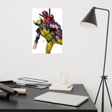 Deadpool and Wolverine Print 12x18