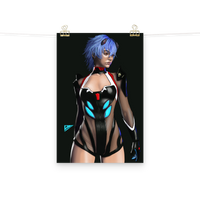 Rei Ayanami Print 12x18