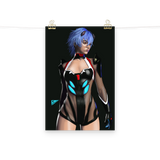 Rei Ayanami Print 12x18