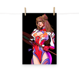 Asuka Lang Print 12x18