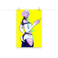 Cyberpunk Lucy Print 12x18