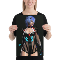 Rei Ayanami Print 12x18