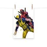 Deadpool and Wolverine Print 12x18