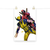 Deadpool and Wolverine Print 12x18