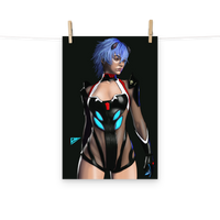 Rei Ayanami Print 12x18