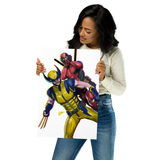 Deadpool and Wolverine Print 12x18